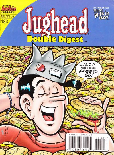 Jughead's Double Digest  |  Issue#183A | Year:2012 | Series: Double Digest | Pub: Archie Comic Publications