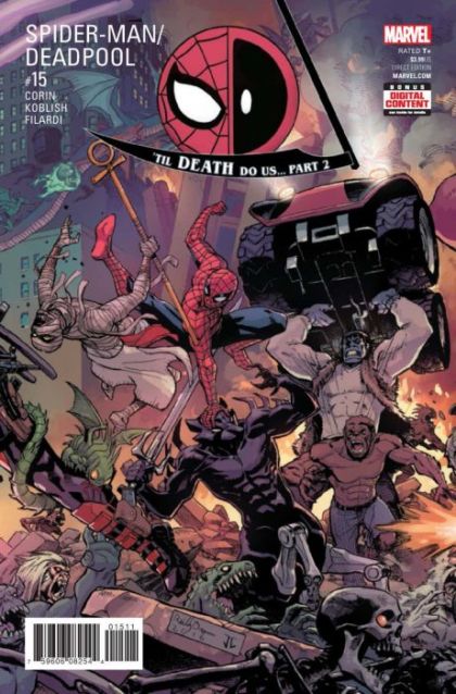 Spider-Man / Deadpool, Vol. 1 'Til Death Do Us... - Part 2 |  Issue#15A | Year:2017 | Series:  | Pub: Marvel Comics