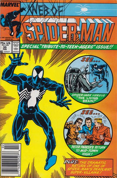 Web of Spider-Man, Vol. 1 You Can Go Home Again! |  Issue#35B | Year:1988 | Series: Spider-Man |