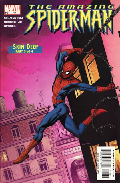 The Amazing Spider-Man, Vol. 2 Skin Deep, Part 3 |  Issue#517A | Year:2005 | Series: Spider-Man | Pub: Marvel Comics | Gary Frank Regular