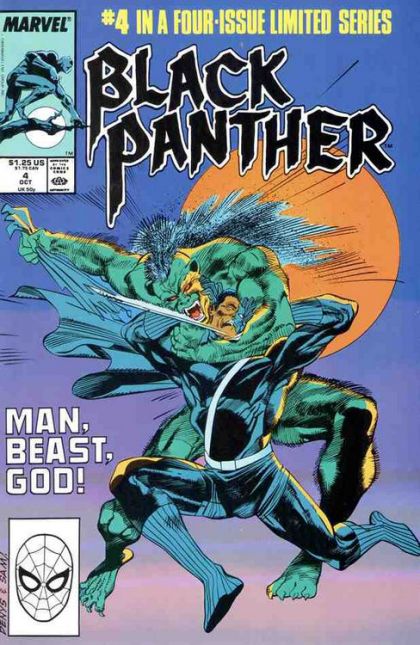 Black Panther, Vol. 2 A Cat Can Look At A King... |  Issue#4A | Year:1988 | Series:  | Pub: Marvel Comics