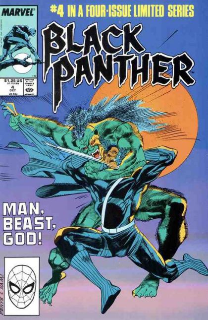 Black Panther, Vol. 2 A Cat Can Look At A King... |  Issue#4A | Year:1988 | Series: Black Panther | Pub: Marvel Comics |