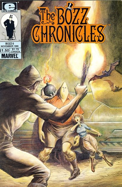 The Bozz Chronicles King Solomon's Spaceship |  Issue#6 | Year:1986 | Series: The Bozz Chronicles |