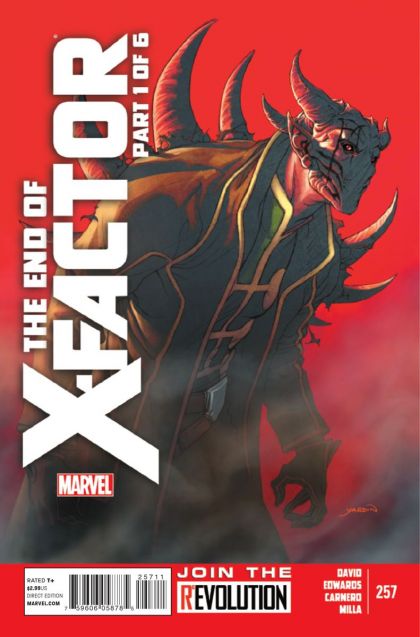 X-Factor, Vol. 3 The End of X-Factor, Part One |  Issue#257 | Year:2013 | Series: X-Factor | Pub: Marvel Comics