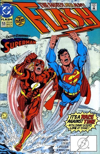 Flash, Vol. 2 Fast Friends |  Issue#53A | Year:1991 | Series: Flash | Pub: DC Comics