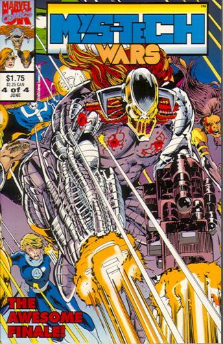 Mys-Tech Wars When The Battle's Lost And Won |  Issue#4 | Year:1993 | Series:  |  Wraparound Cover