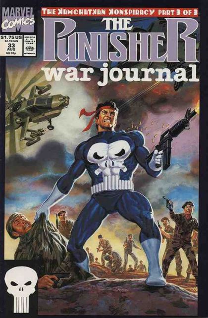 Punisher War Journal, Vol. 1 Fire In The Hole |  Issue#33A | Year:1991 | Series: Punisher |