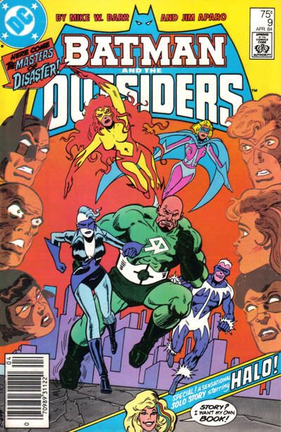 Batman and the Outsiders, Vol. 1 Enter: The Masters of Disaster |  Issue#9B | Year:1984 | Series: Outsiders |