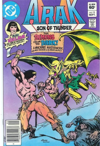 Arak Demons From The Caves Of Night! / Death Is The Hunter |  Issue#13B | Year:1982 | Series:  |