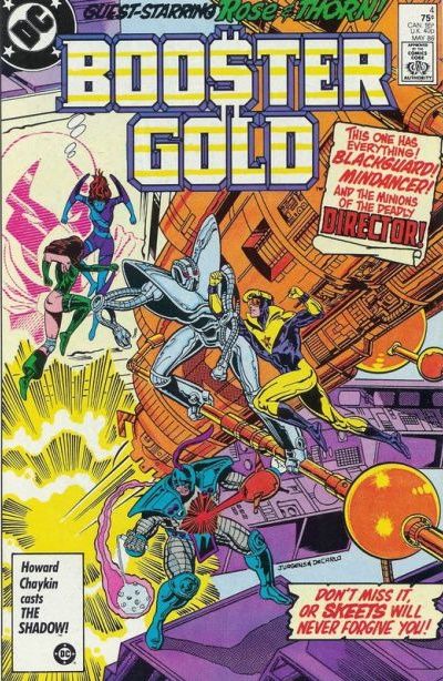 Booster Gold, Vol. 1 Crash |  Issue#4A | Year:1986 | Series:  | Pub: DC Comics |