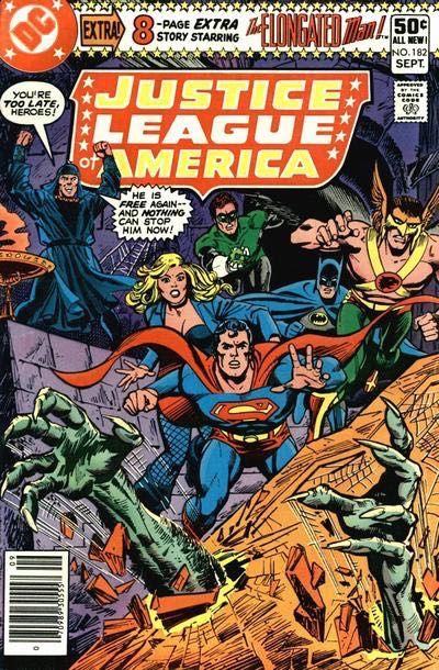 Justice League of America, Vol. 1 Reprise / The Sun Queen Snatch |  Issue#182A | Year:1980 | Series: Justice League |