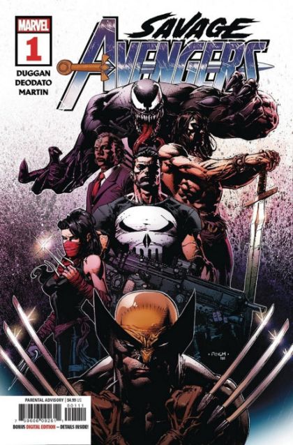 Savage Avengers, Vol. 1 Chapter One: Once Upon a Time in the City of Sickles |  Issue#1A | Year:2019 | Series:  | Pub: Marvel Comics | Regular David Finch Cover