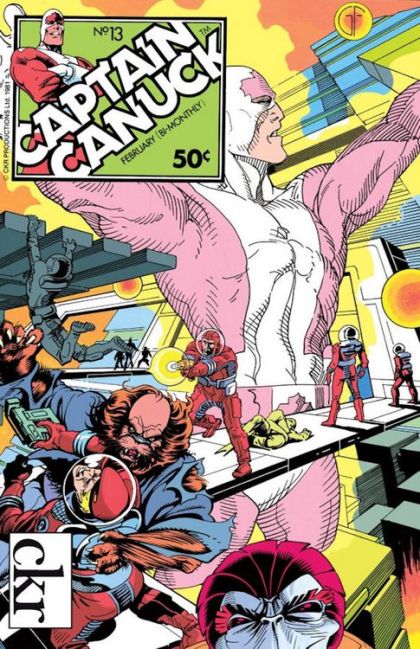 Captain Canuck Exiles |  Issue#13A | Year:1981 | Series:  | Pub: CKR Productions |