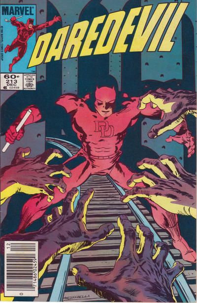 Daredevil, Vol. 1 War on Micah Synn, The Blindness Men Wish For |  Issue#213B | Year:1984 | Series: Daredevil | Pub: Marvel Comics |