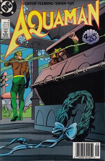 Aquaman, Vol. 3 The Tide of Battle |  Issue#4B | Year:1989 | Series: Aquaman |