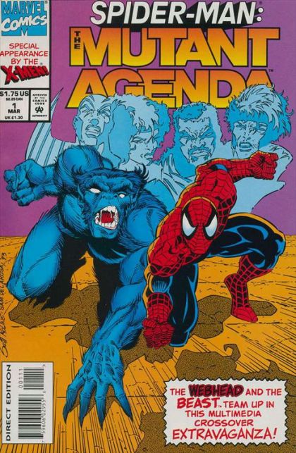Spider-Man: The Mutant Agenda  |  Issue#1A | Year:1994 | Series:  | Pub: Marvel Comics | Direct Edition