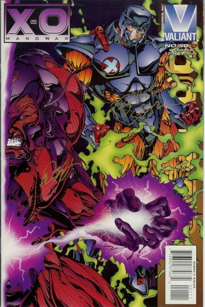 X-O Manowar, Vol. 1 Transformations, Part 1 |  Issue#50B | Year:1995 | Series: X-O Manowar | Pub: Valiant Entertainment |