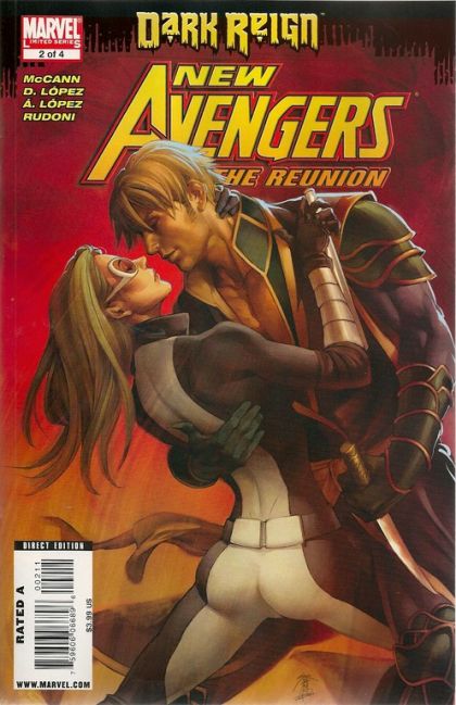 New Avengers: The Reunion Dark Reign - Kiss Me Deadly |  Issue#2A | Year:2009 | Series: Avengers | Pub: Marvel Comics