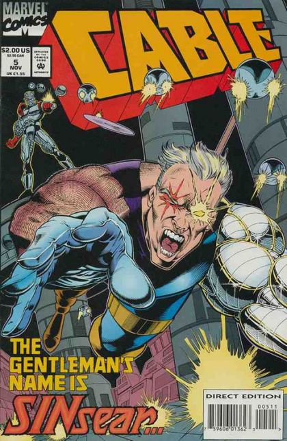 Cable, Vol. 1 Sinsearly Yours Sincerely Mine... |  Issue#5A | Year:1993 | Series:  | Pub: Marvel Comics |