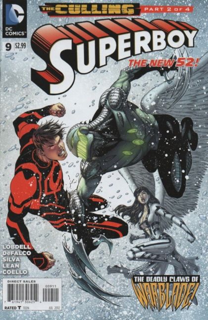 Superboy, Vol. 5 The Culling - Part 2: Lost Claws! |  Issue#9 | Year:2012 | Series: Superboy | Pub: DC Comics