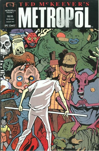 Ted McKeever's Metropol No One Move A Muscle As The Dead Come Home |  Issue#6 | Year:1991 | Series: Metropol | Pub: Marvel Comics