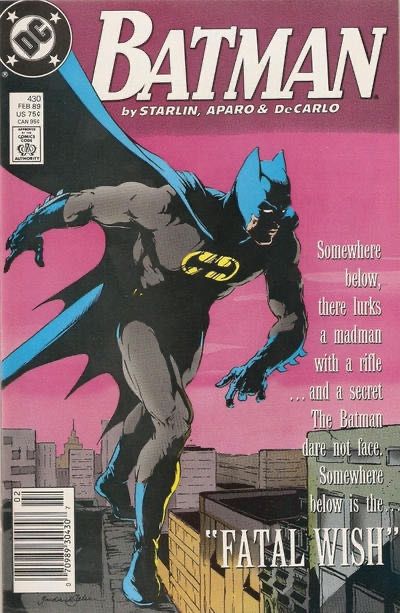 Batman, Vol. 1 Fatal Wish |  Issue#430B | Year:1988 | Series: Batman | Pub: DC Comics