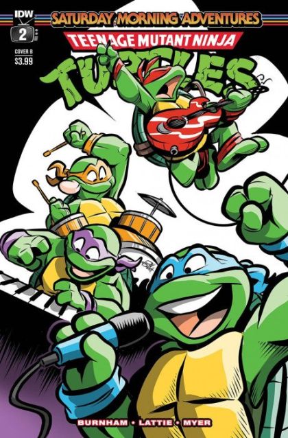 Teenage Mutant Ninja Turtles: Saturday Morning Adventures  |  Issue#2B | Year:2022 | Series: Teenage Mutant Ninja Turtles | Pub: IDW Publishing | Jay Fosgitt Cover