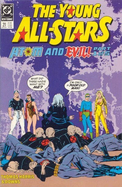 Young All-Stars Atom and Evil, The Americans |  Issue#21 | Year:1988 | Series: JSA |