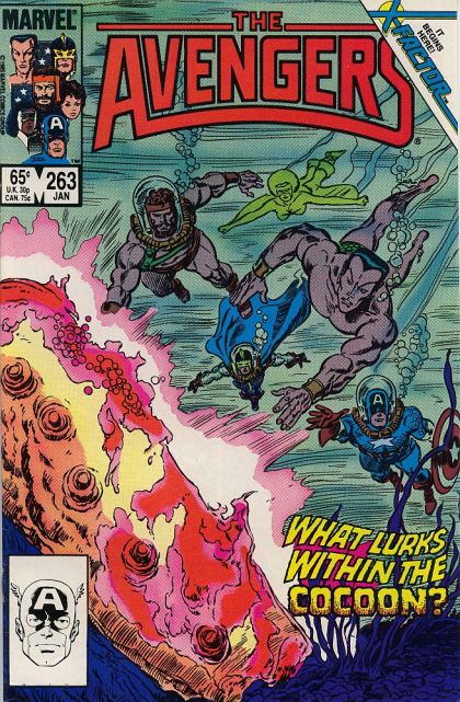 The Avengers, Vol. 1 What Lurks Below? |  Issue#263A | Year:1985 | Series: Avengers | Pub: Marvel Comics |