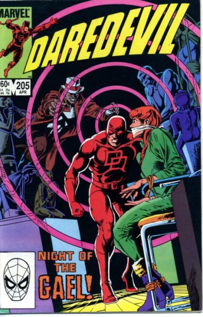 Daredevil, Vol. 1 The Gael! |  Issue#205A | Year:1984 | Series: Daredevil | Pub: Marvel Comics |