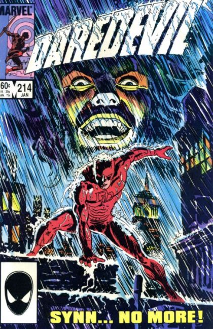 Daredevil, Vol. 1 War on Micah Synn, The Crumbling |  Issue#214A | Year:1985 | Series: Daredevil | Pub: Marvel Comics |