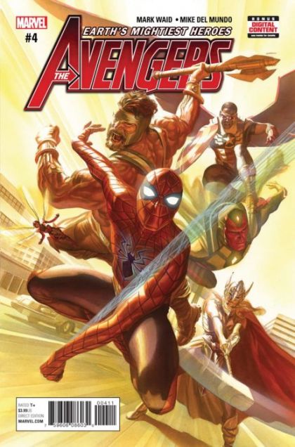 Avengers, Vol. 7 Kang War, Part Four |  Issue#4A | Year:2017 | Series: Avengers | Pub: Marvel Comics | Regular Alex Ross Cover
