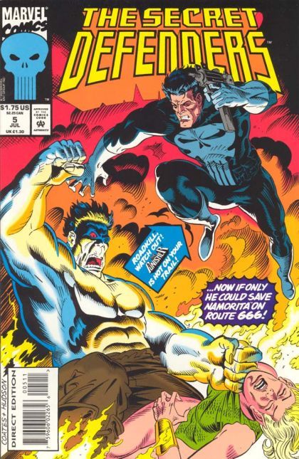 The Secret Defenders Get Your Kicks On Route 666 |  Issue#5A | Year:1993 | Series:  |