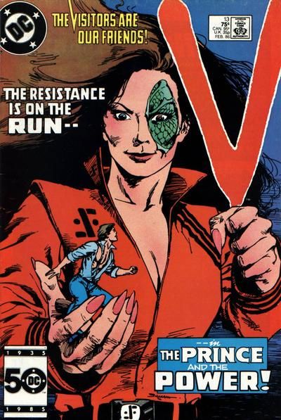 V The Prince And The Power |  Issue#13A | Year:1986 | Series: V |