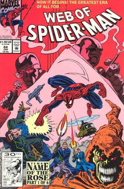 Web of Spider-Man, Vol. 1 The Name Of The Rose, Part 1: Family Ties |  Issue
