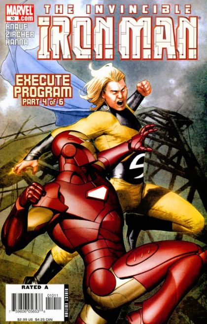 Iron Man, Vol. 4 Execute Program, Part 4 |  Issue#10A | Year:2006 | Series: Iron Man | Pub: Marvel Comics | Direct Edition