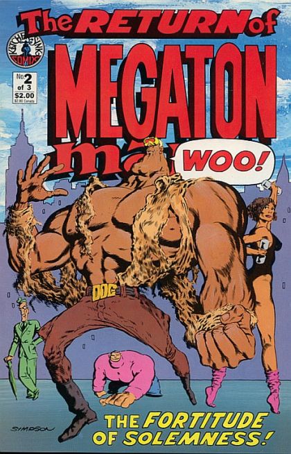 Return of Megaton Man  |  Issue#2 | Year:1988 | Series:  | Pub: Kitchen Sink Press