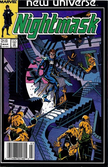 Nightmask "Dream Kill" |  Issue#5B | Year:1987 | Series: New Universe |