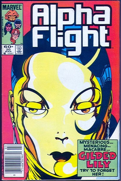 Alpha Flight, Vol. 1 Gold And Love Affairs! |  Issue#20B | Year:1984 | Series: Alpha Flight |