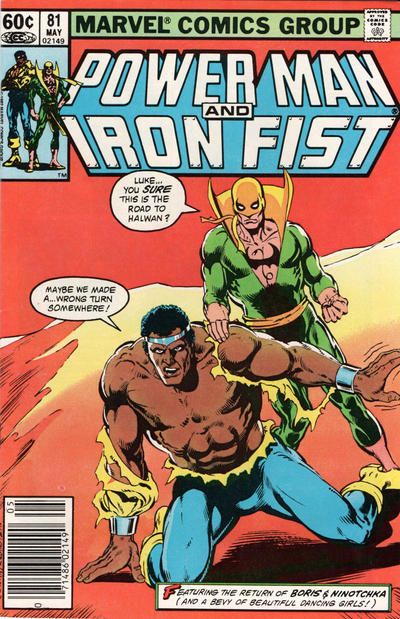 Power Man And Iron Fist, Vol. 1 The Road To Halwan |  Issue#81B | Year: | Series: Power Man and Iron Fist | Pub: Marvel Comics |