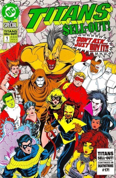 Titans Sell-Out Special The Buck Stops Here |  Issue#1 | Year:1992 | Series: Teen Titans | Pub: DC Comics