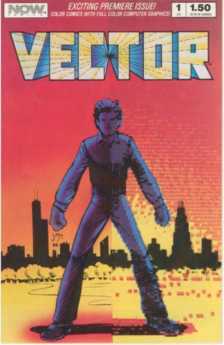 Vector Happy Birthday From Dimension V |  Issue#1 | Year:1986 | Series:  | Pub: NOW Comics