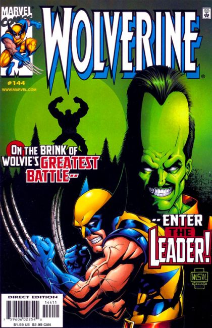Wolverine, Vol. 2 First Cut! |  Issue#144A | Year:1999 | Series: Wolverine | Pub: Marvel Comics