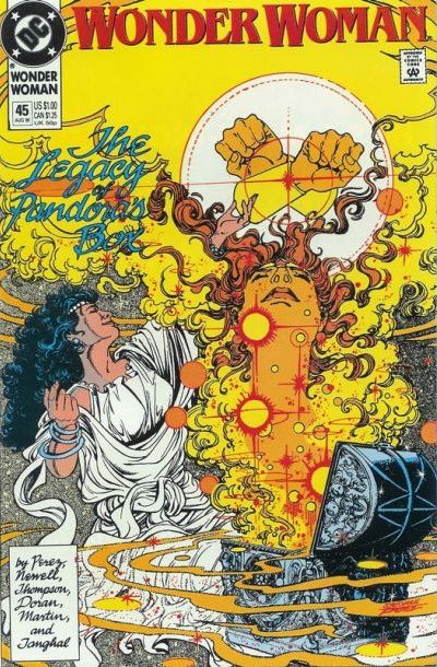 Wonder Woman, Vol. 2 Legacy |  Issue#45A | Year:1990 | Series: Wonder Woman |