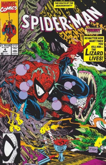 Spider-Man, Vol. 1 Torment, Part Four |  Issue#4A | Year:1990 | Series: Spider-Man | Pub: Marvel Comics