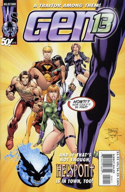 Gen 13, Vol. 2 (1995-2002) Over My Dead Body |  Issue#50A | Year:2000 | Series: Gen 13 | Pub: DC Comics