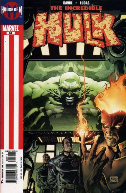 The Incredible Hulk, Vol. 2 House of M - Terra Incognita, Part 2 |  Issue#84A | Year:2005 | Series: Hulk | Pub: Marvel Comics