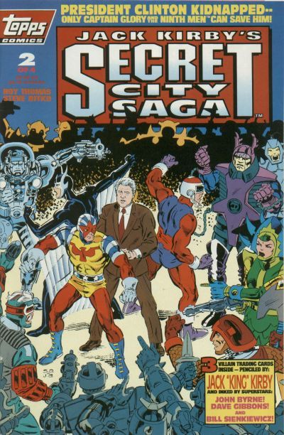 Jack Kirby's Secret City Saga When Titans Trash |  Issue#2 | Year:1993 | Series: Jack Kirby | Pub: Topps Comics