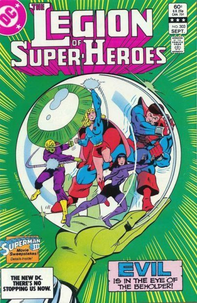 Legion of Super-Heroes Those Emerald Eyes Are Shining... |  Issue#303 | Year:1983 | Series: Legion of Super-Heroes | Pub: DC Comics