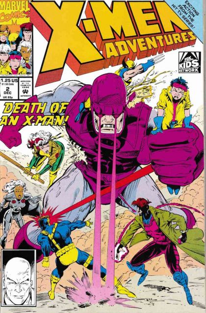 X-Men Adventures, Vol. 1 A Death In The Family |  Issue#2A | Year:1992 | Series: X-Men | Pub: Marvel Comics